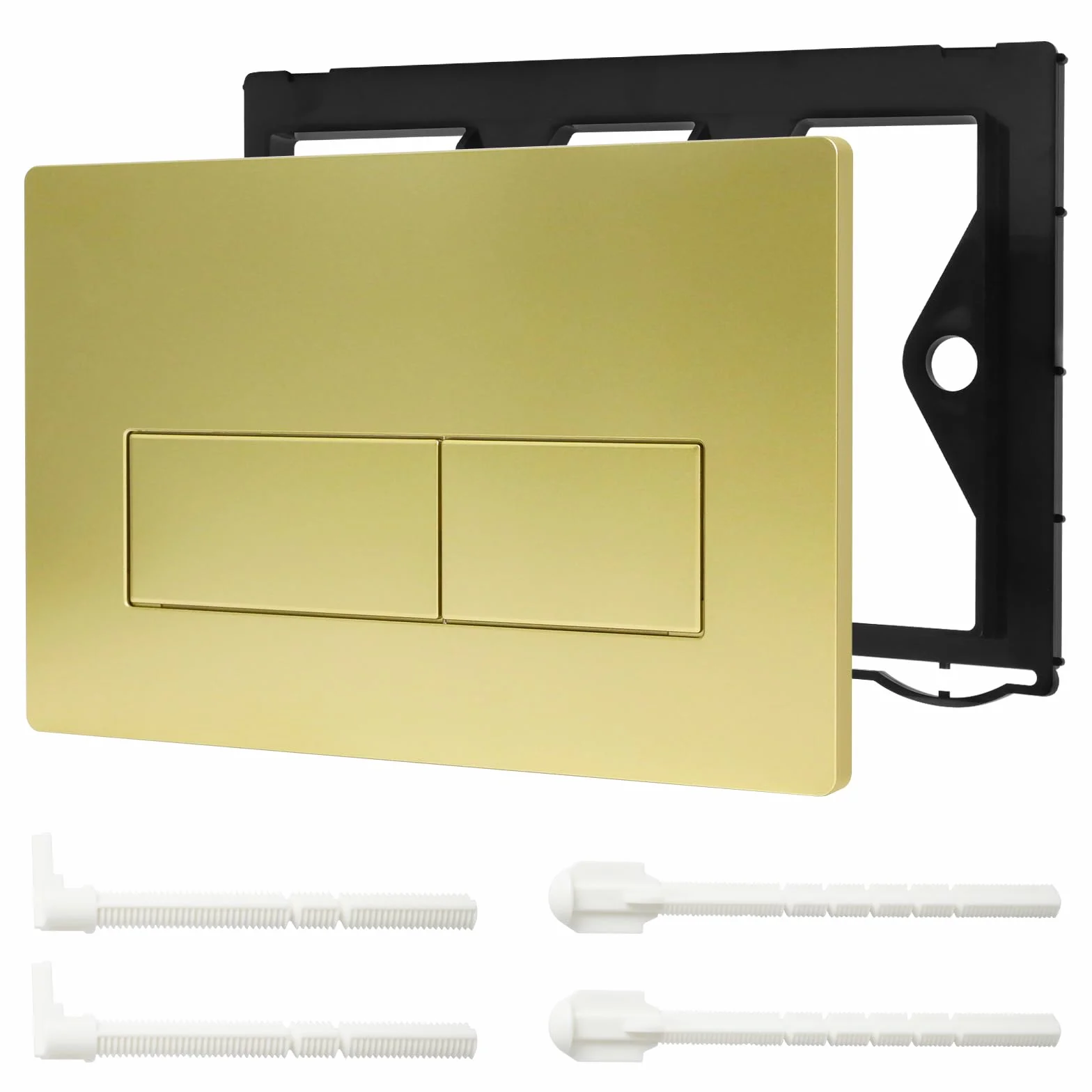 Placa de descarga WC de doble descarga, placa de accionamiento compatible con GEBERIT SIGMA01 UP300/320, placa de repuesto 115.770.11.5, oro