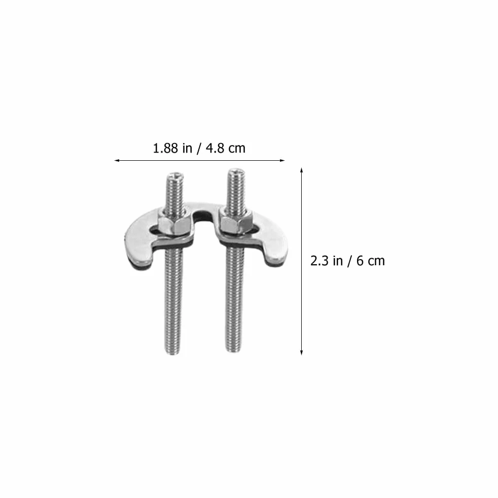 HOMSFOU Kit De Fijación De Grifo Cocina Y Baño Con Tuerca De Cobre Circlip Y Tornillos Extendidos Herramienta De Fijación Para Reparación De Grifos Fríos Y Calientes Fácil Instalación 2.36X1.88X1.37In