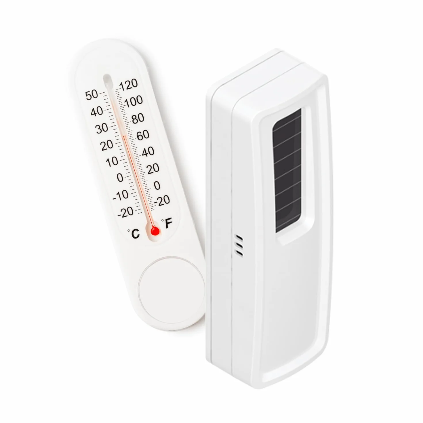 NodOn - EnOcean - Sensor de temperatura sin pilas, inalámbrico, sin mantenimiento, fácil de instalar, discreto, pila opcional, compatible con Jeedom, eedomus y MyUbiwizz