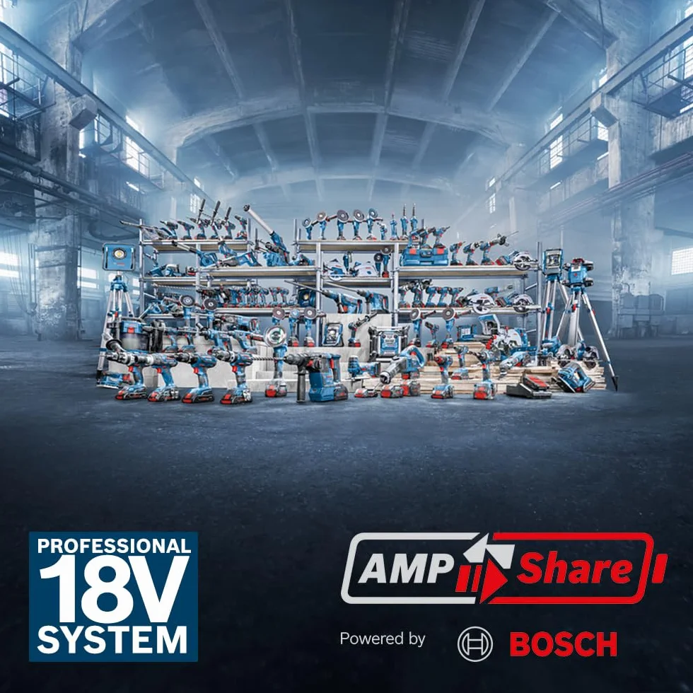 Bosch Professional 18V System clavadora madera batería GNH 18V-64-2 M (modo disparo impacto simple, apto para clavos: 32-64 mm, 1,8 mm y ángulo clavado de 20°, sin baterías ni cargador)