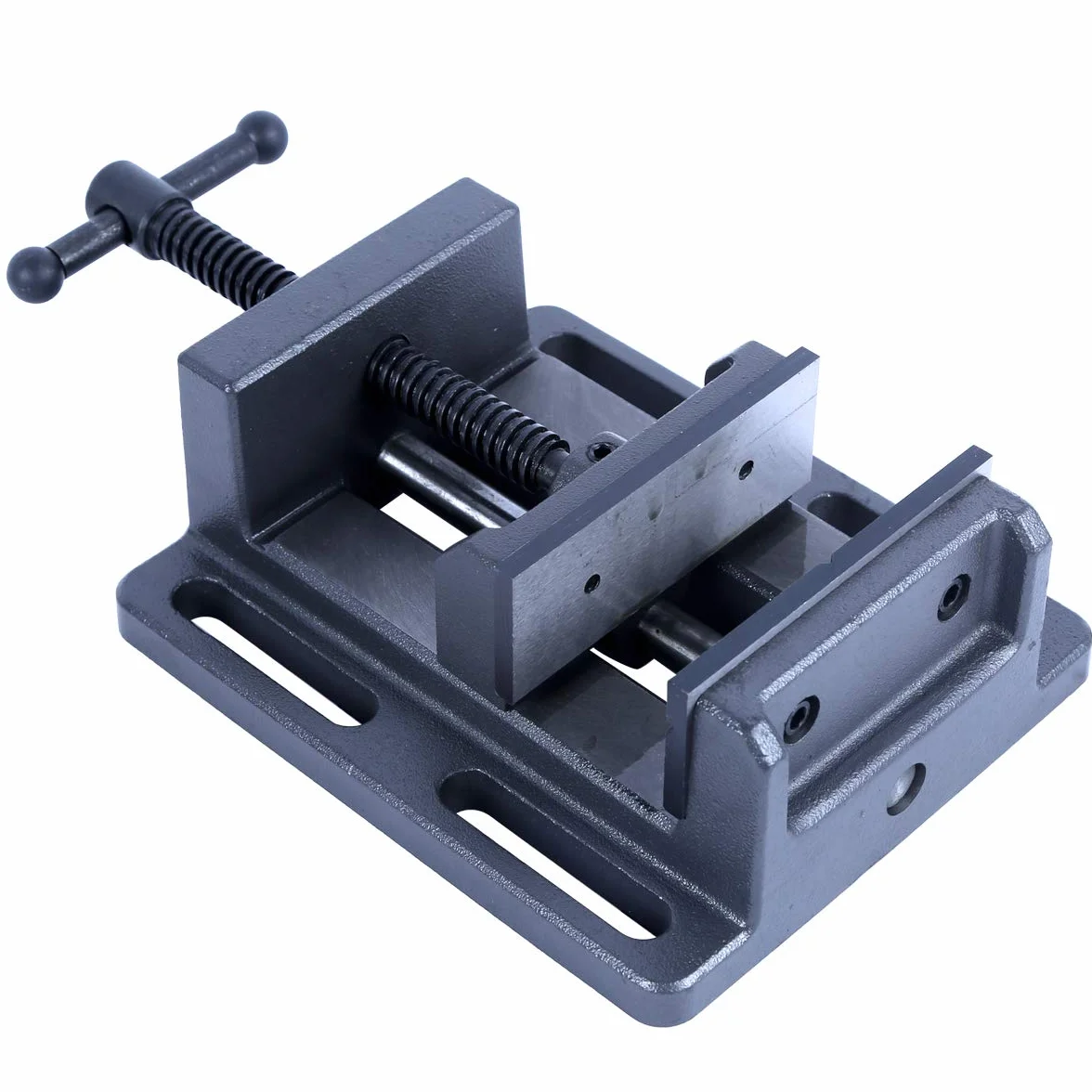 TOPWAY Prensa de Taladro Vicepresidente 3'' 75mm con Barra Guía, Calidad Profesional para Taller y Fresadoras 403273