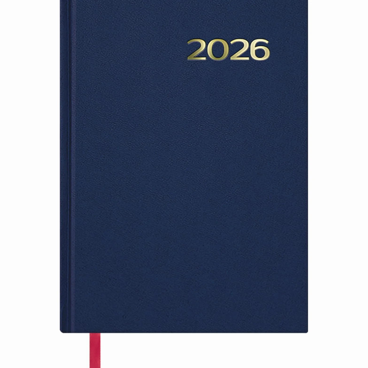 Agenda 2026 Día Página Tamaño A5 Tapa Dura 12 Meses Planificador Anual en Español Síntex Azul
