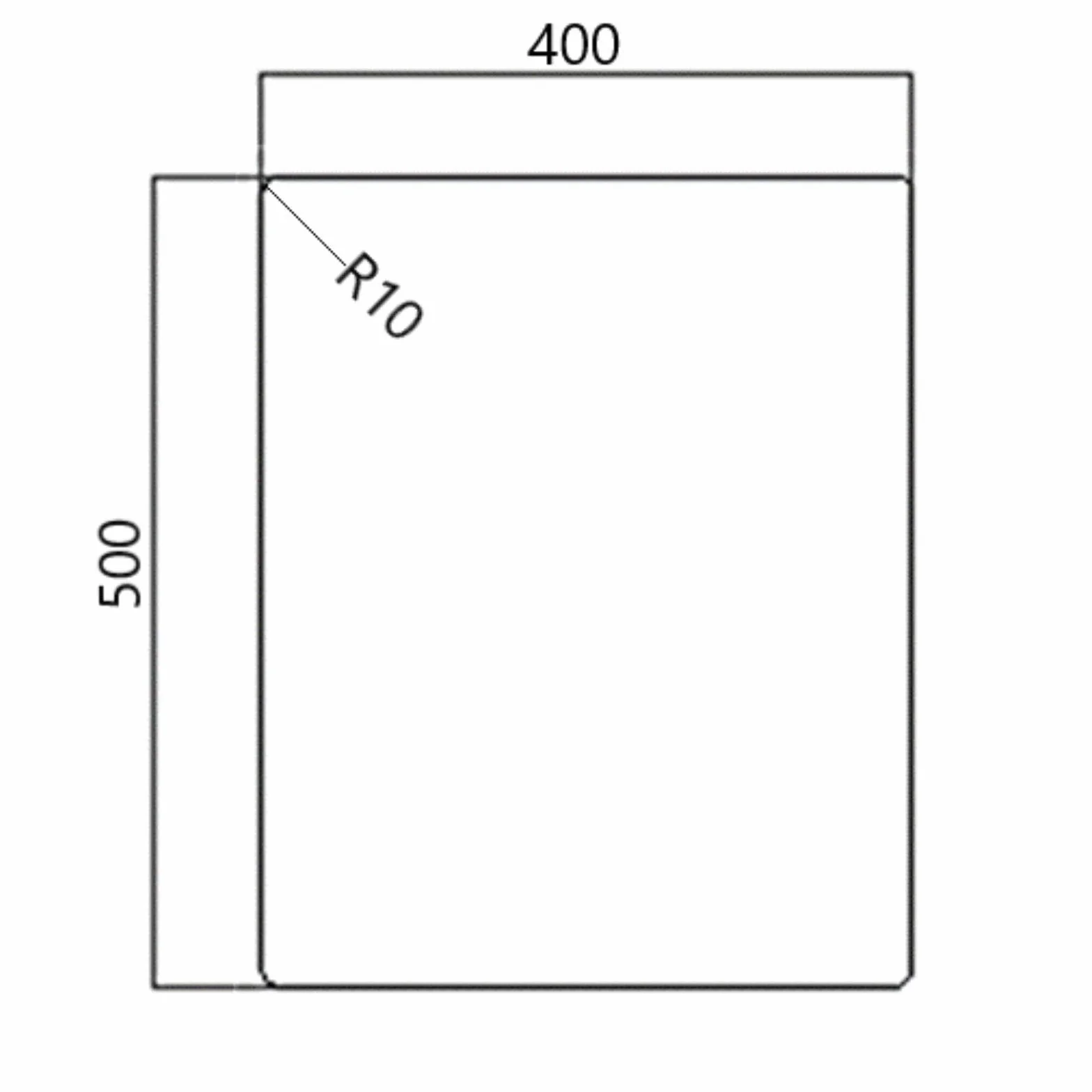 LD54BL – Fregadero de cocina 1 seno negro – Composite BIO – Empotrable o Bajo Encimera – 55 x 45 x 20,8 cm