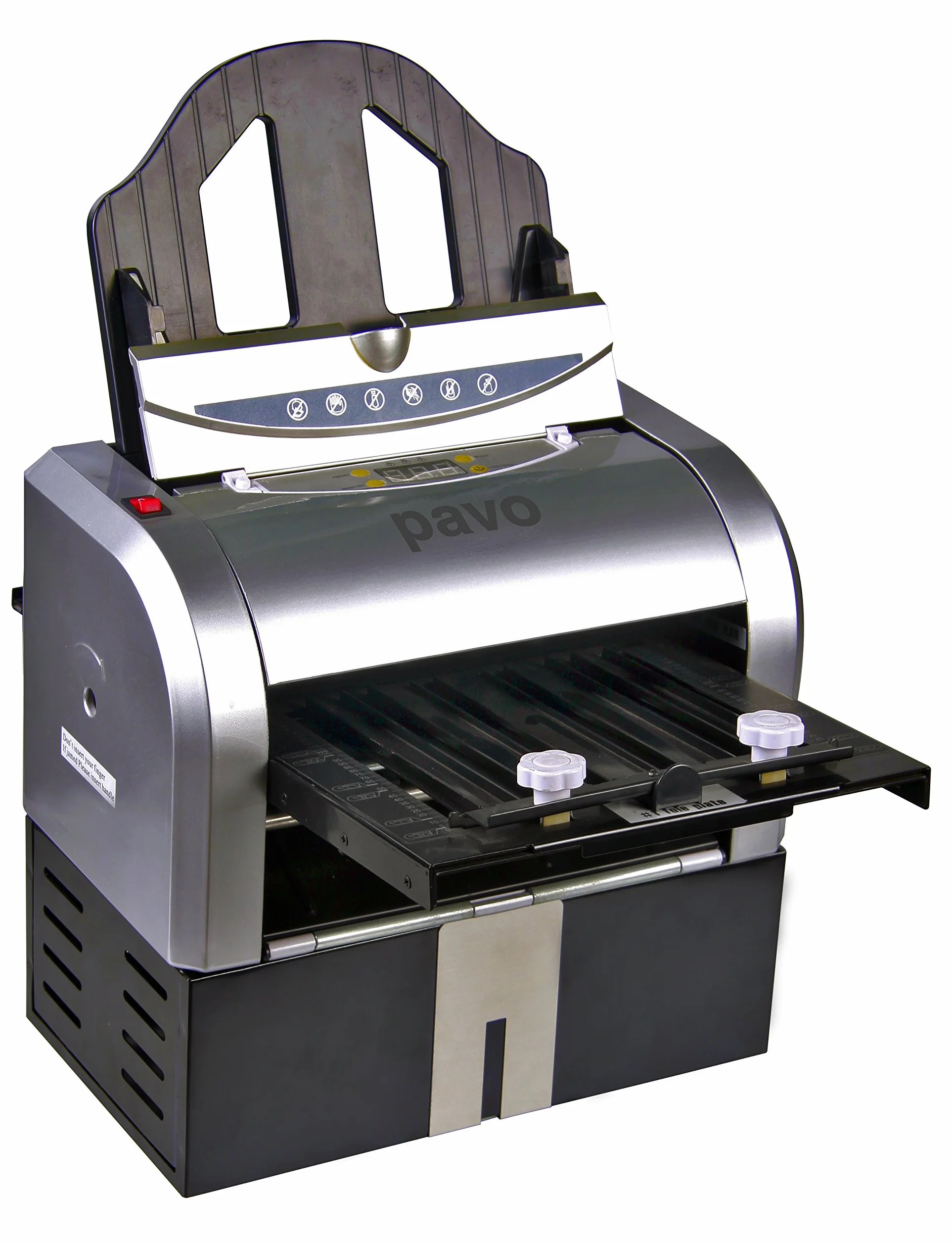 Pavo Plegadora A4-A5 60-130 gsm 100 hojas plateado