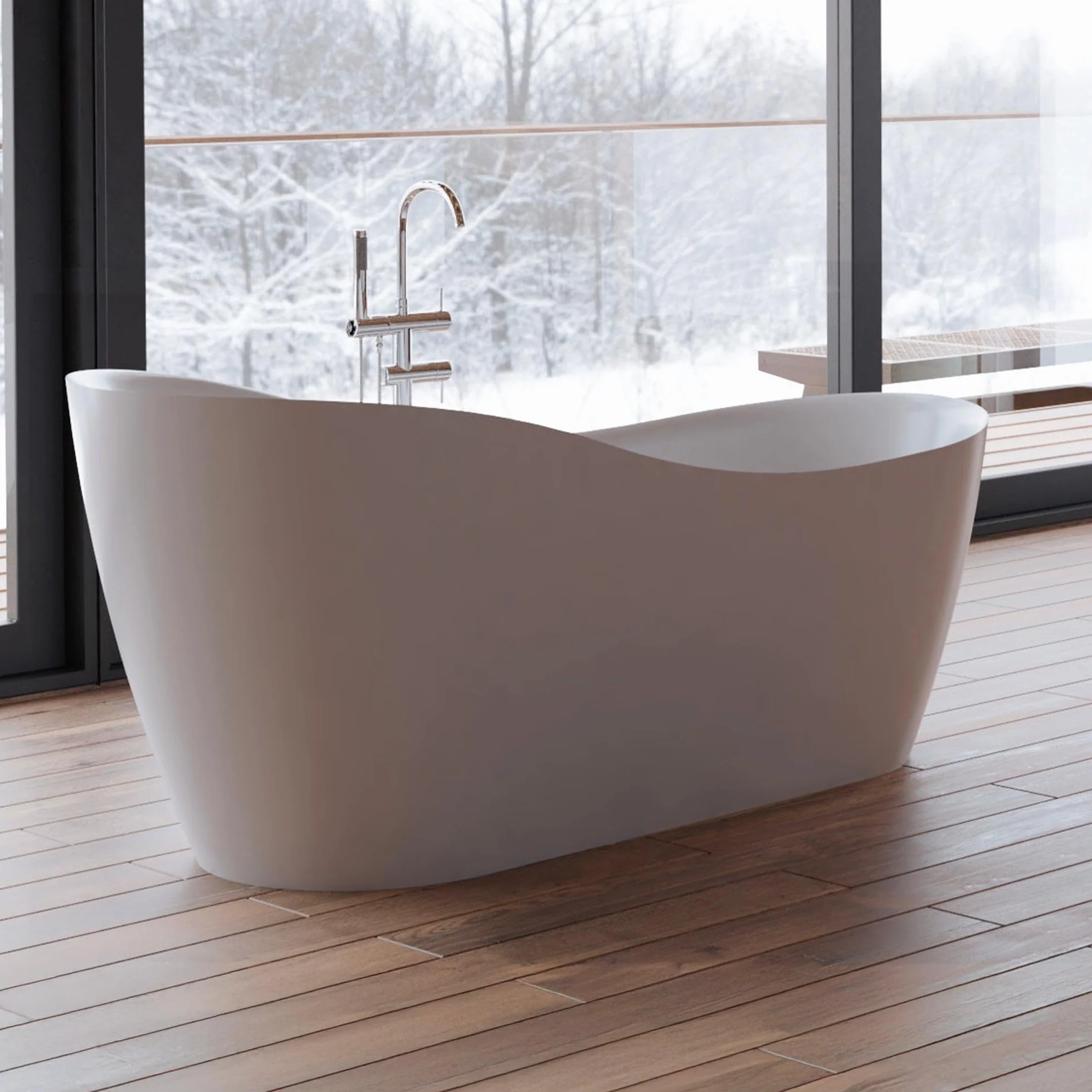 SPALINA Jazz - Bañera exenta Rectangular L. 170 x l. 78 cm