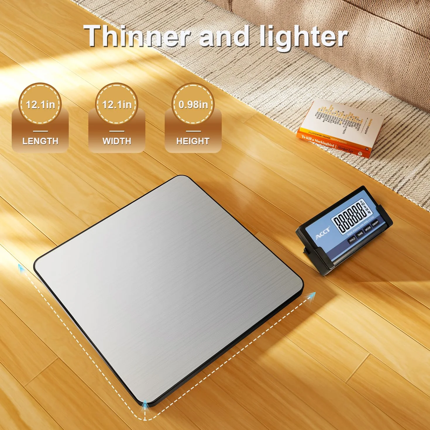 Balanza Digital para Envíos 440lb 10g Alta Precisión Postal Scale
