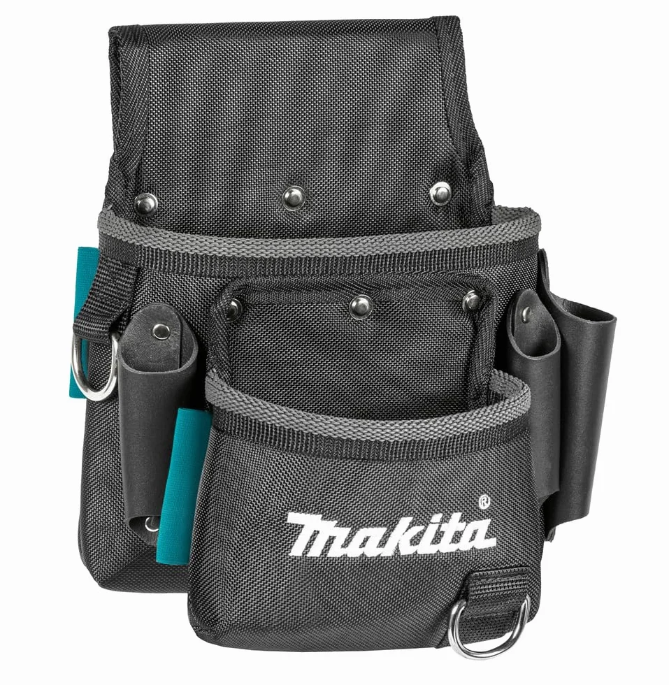 Makita E-15198 Bolsa contenedor 2 Bolsillos cinturón Herramientas manuales