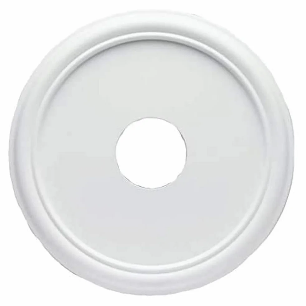Westinghouse Lighting 7773340 Rosetón para Techo con Acabado Blanco Liso 40 cm