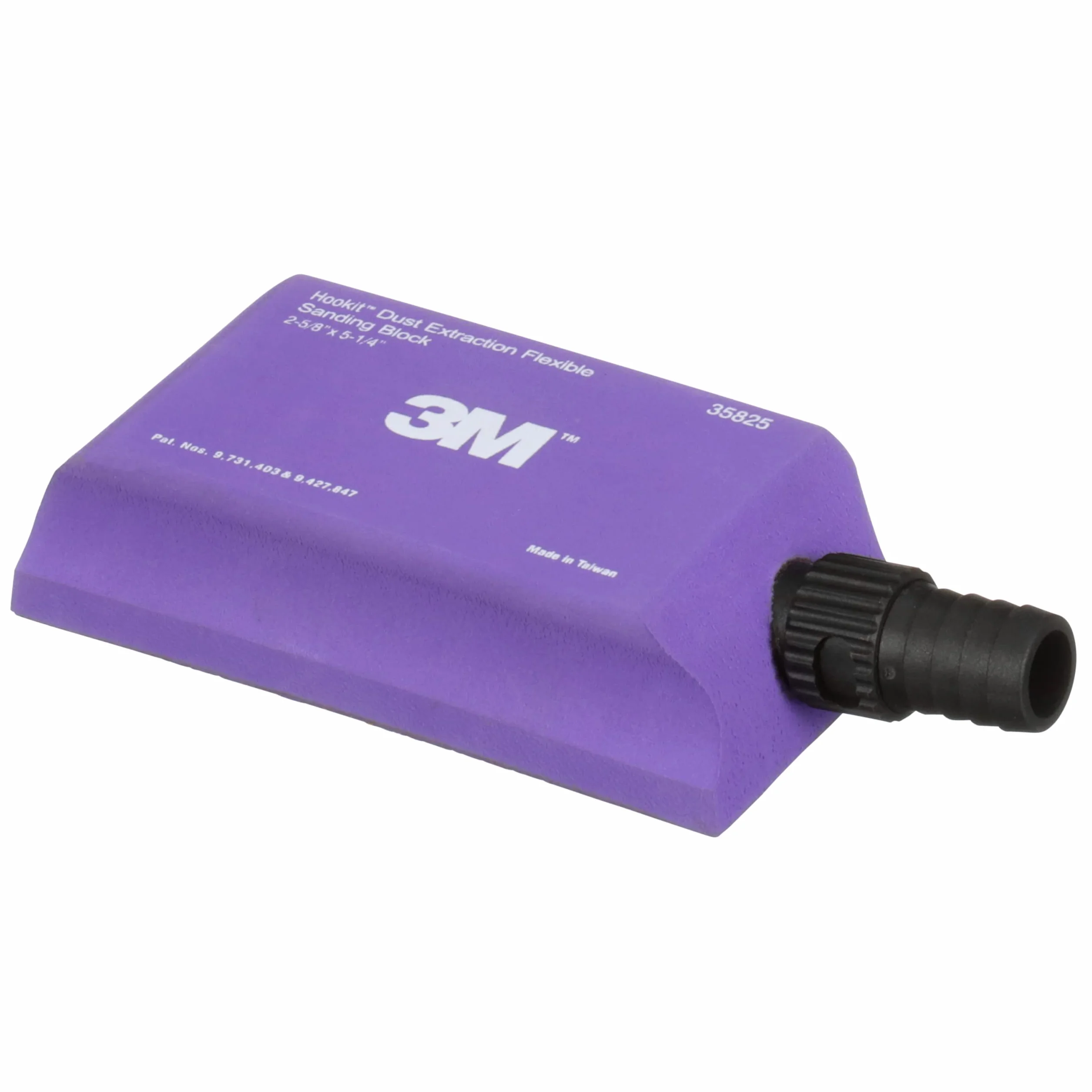 3M™ Hookit™ 35825 - Bloque de Lijado Flexible para extracción de Polvo, 133 mm x 67 mm