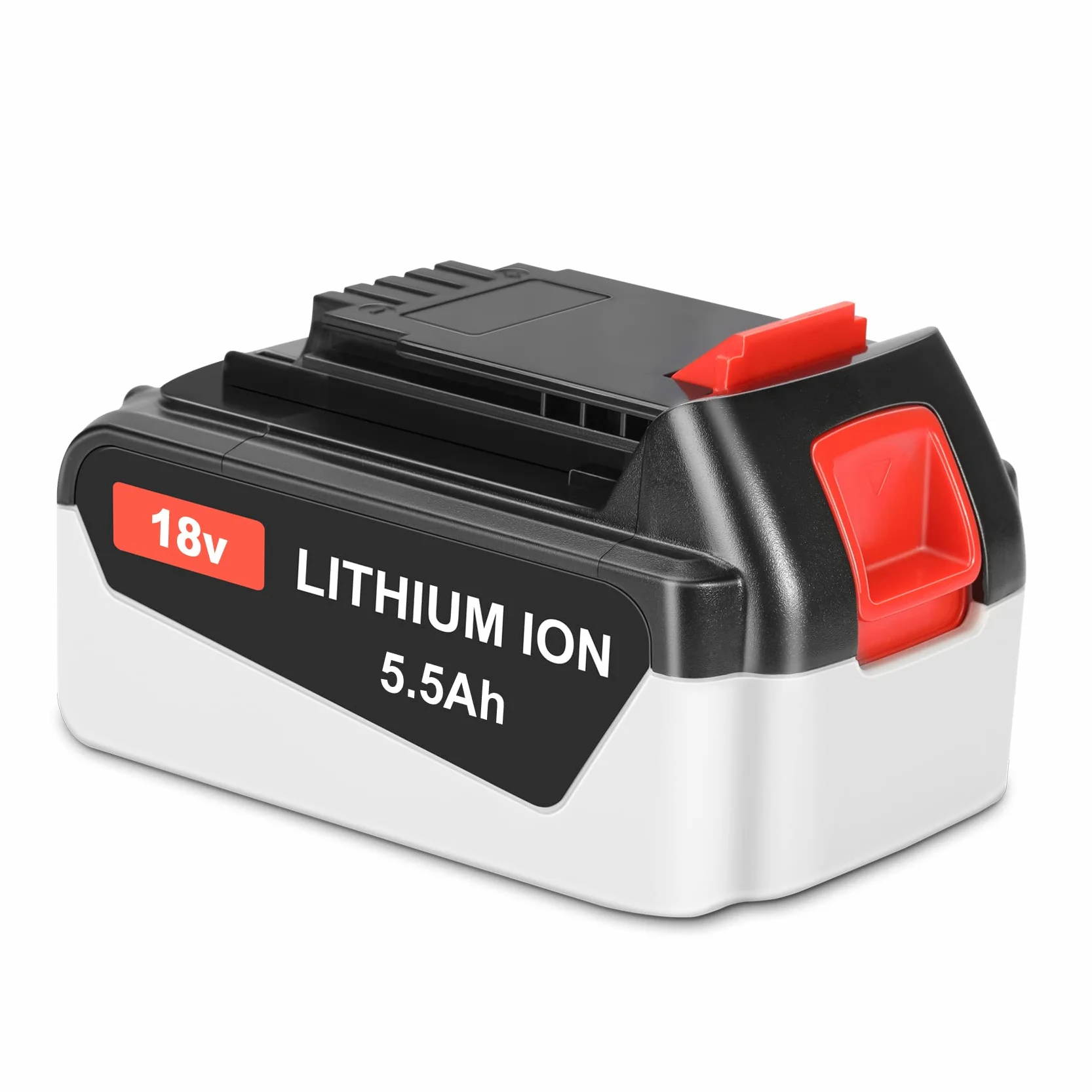 5.5Ah 18V Batería de Repuesto para Black Decker 18V Bateria LB20 LBX20 LST220 LBXR2020-OPE LBXR20B-2 LB2X4020 BL1518-XJ BL2018 BL4018 BL1518