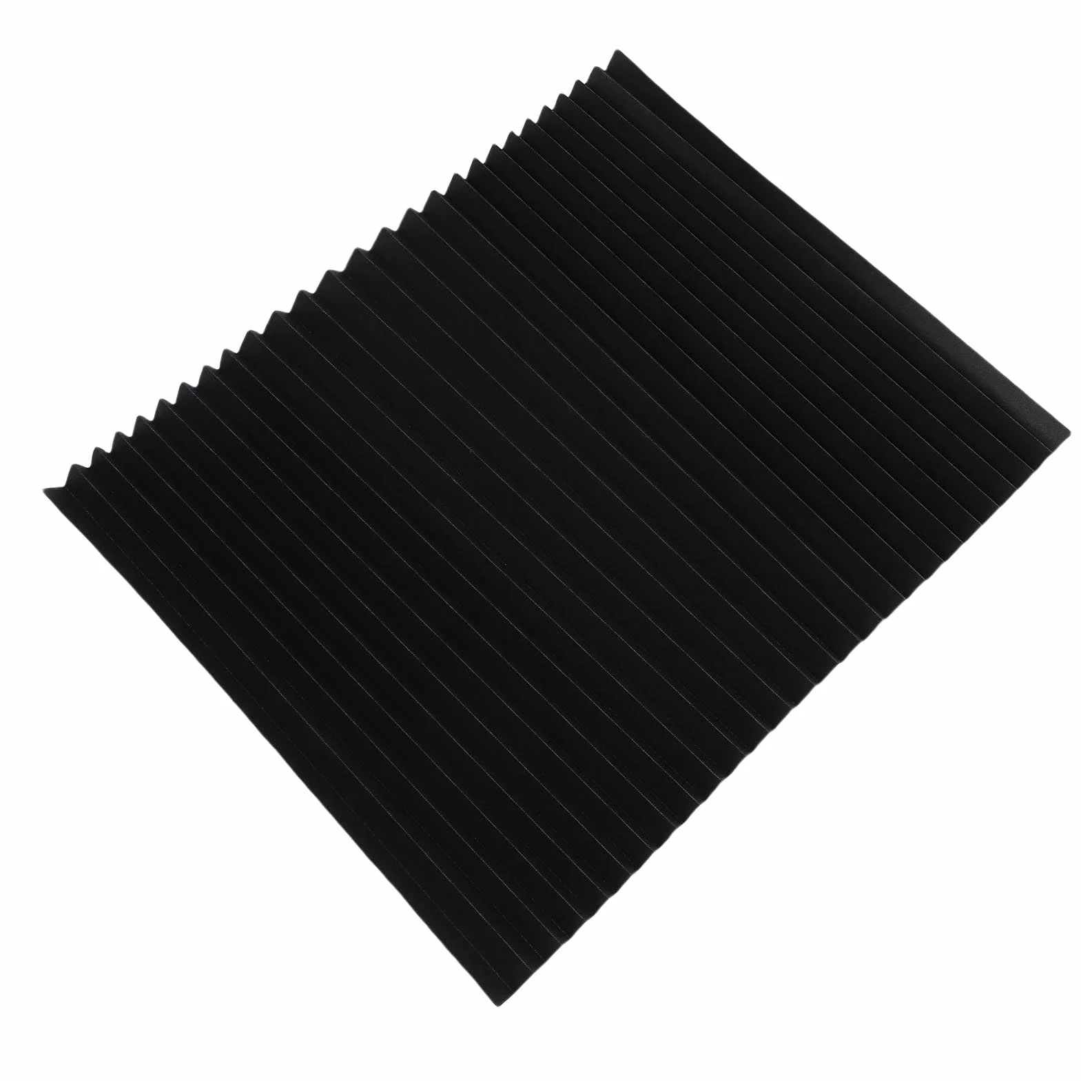 Persianas para RV, Blackout Totalmente Tela No Tejida Sin Perforación Adhesivo Persianas para Ventanas de Autocaravanas, con Cinta de Sujeción para RV Remolque de Viaje Ventanas (Negra)