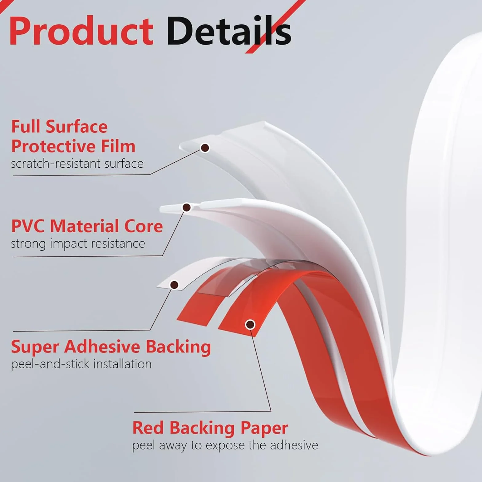 Molduras de Pared Autoadhesivas Flexible Decorativas Pared, Protector Esquinas Pared para Protección de Esquinas y Techos (Oro, 2cm x 4m)