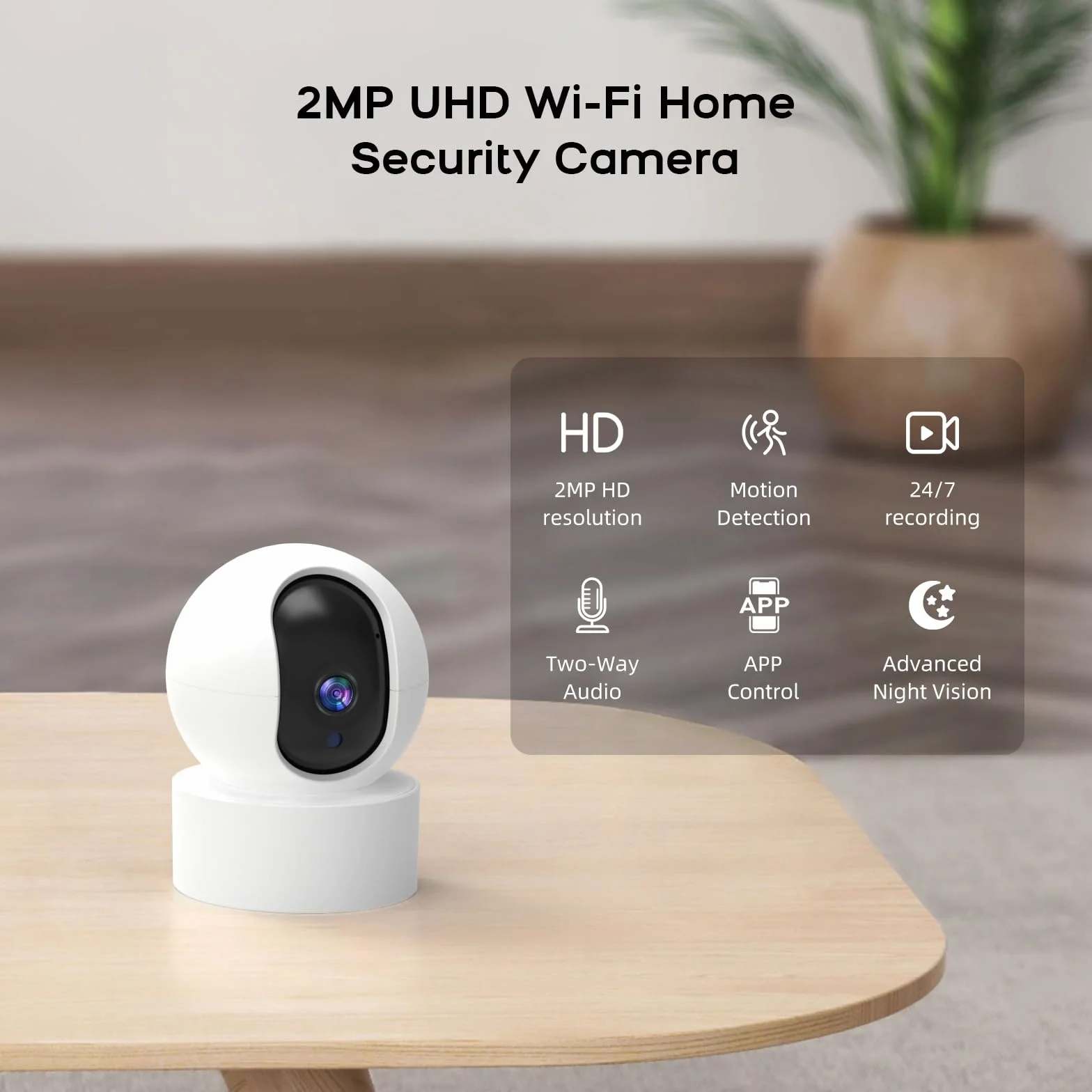 Sistema de Alarma para el hogar con cámara 1080P, Sistema de Alarma antirrobo gsm WiFi de 26 Piezas con aplicación de teléfono, Sirena de Alarma 120b, Compatible para Casas y Apartamentos.