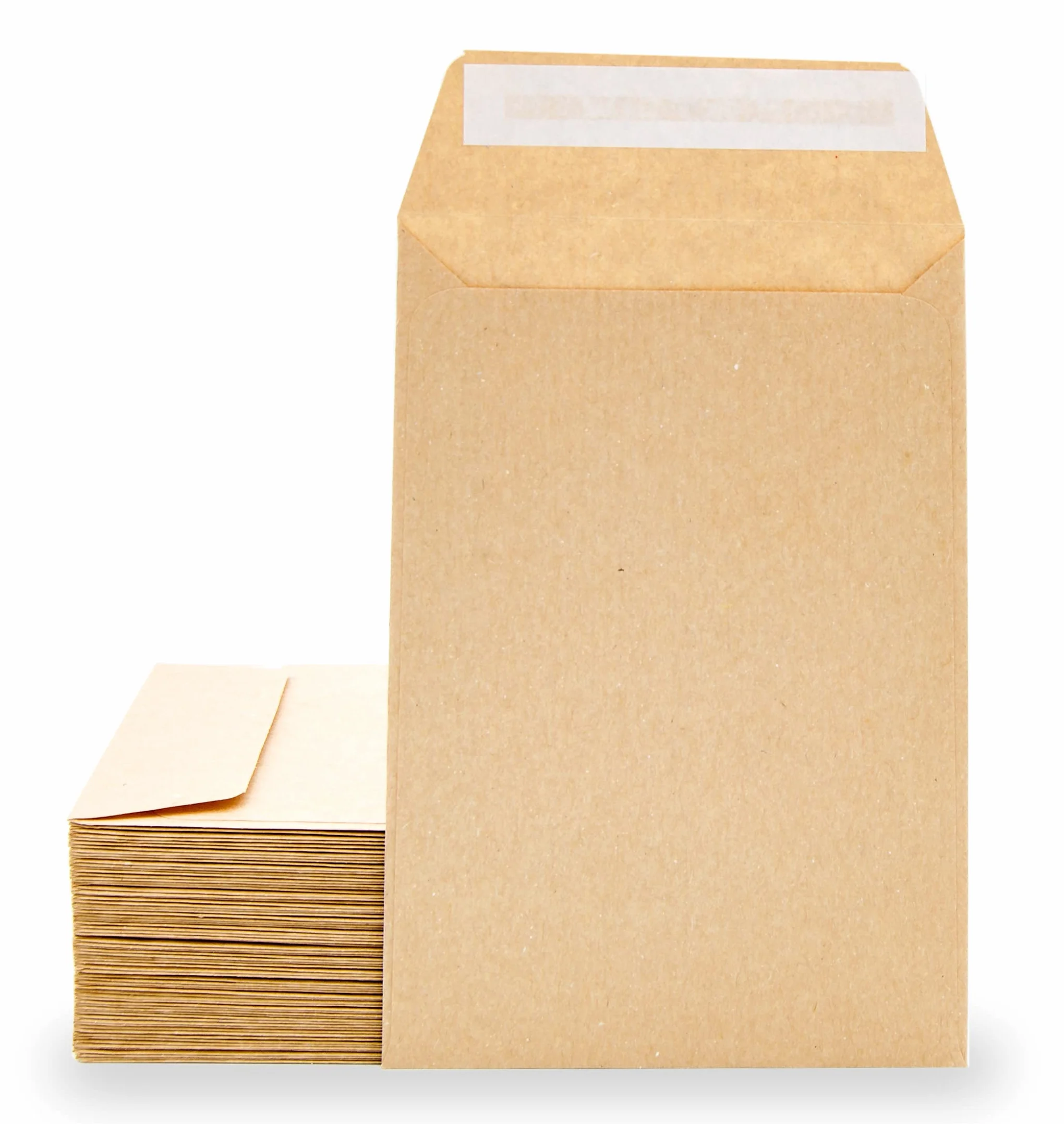 M-Office Sobres de papel kraft 100 x 145 mm para invitaciones o bolsas de regalo (100 unidades)