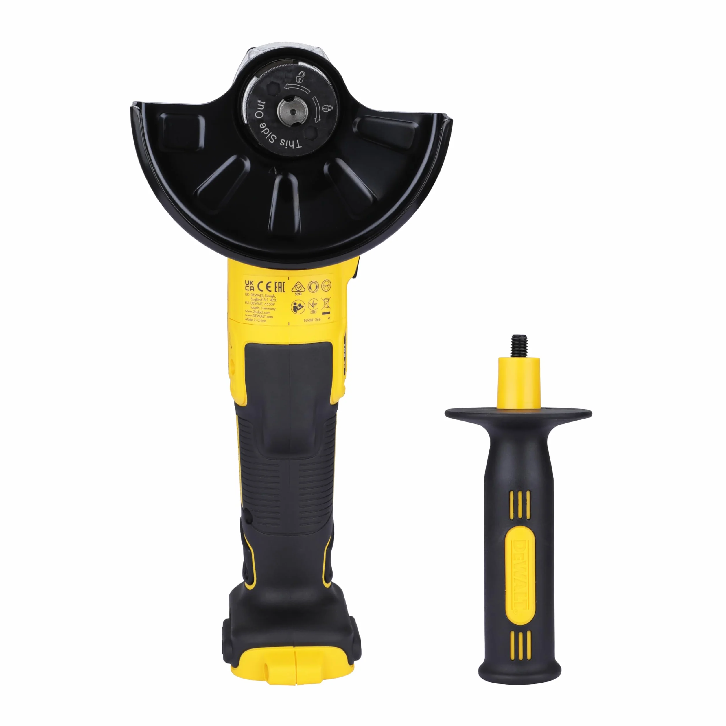 DEWALT DCG405N - Amoladora angular para 125 mm, 18 V XR, sin disco y sin cargador/batería