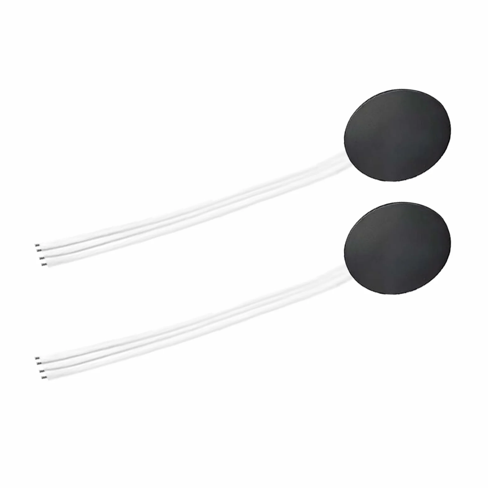 2 interruptores reguladores LED táctiles ocultos de 12 V, CC 3,3 – 24 V, 5 A, interruptor táctil para barra de luz LED Smart Home, penetra madera, piedra, vidrio, etc., no requiere agujeros (negro)