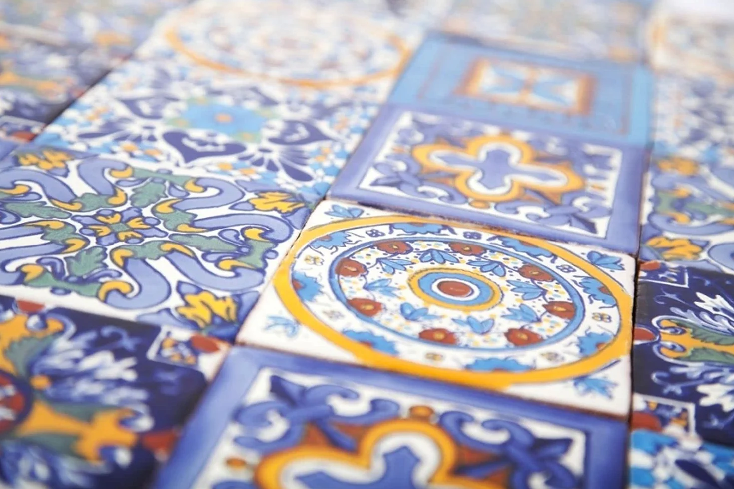 Cerames Azulejos cerámicos mexicanos Armando - 30 azulejos decorativos de mosaico mexicano para baño, cocina, ducha, escaleras, pared posterior de la cocina | Azulejos de mosaico de cerámica 10,5 x