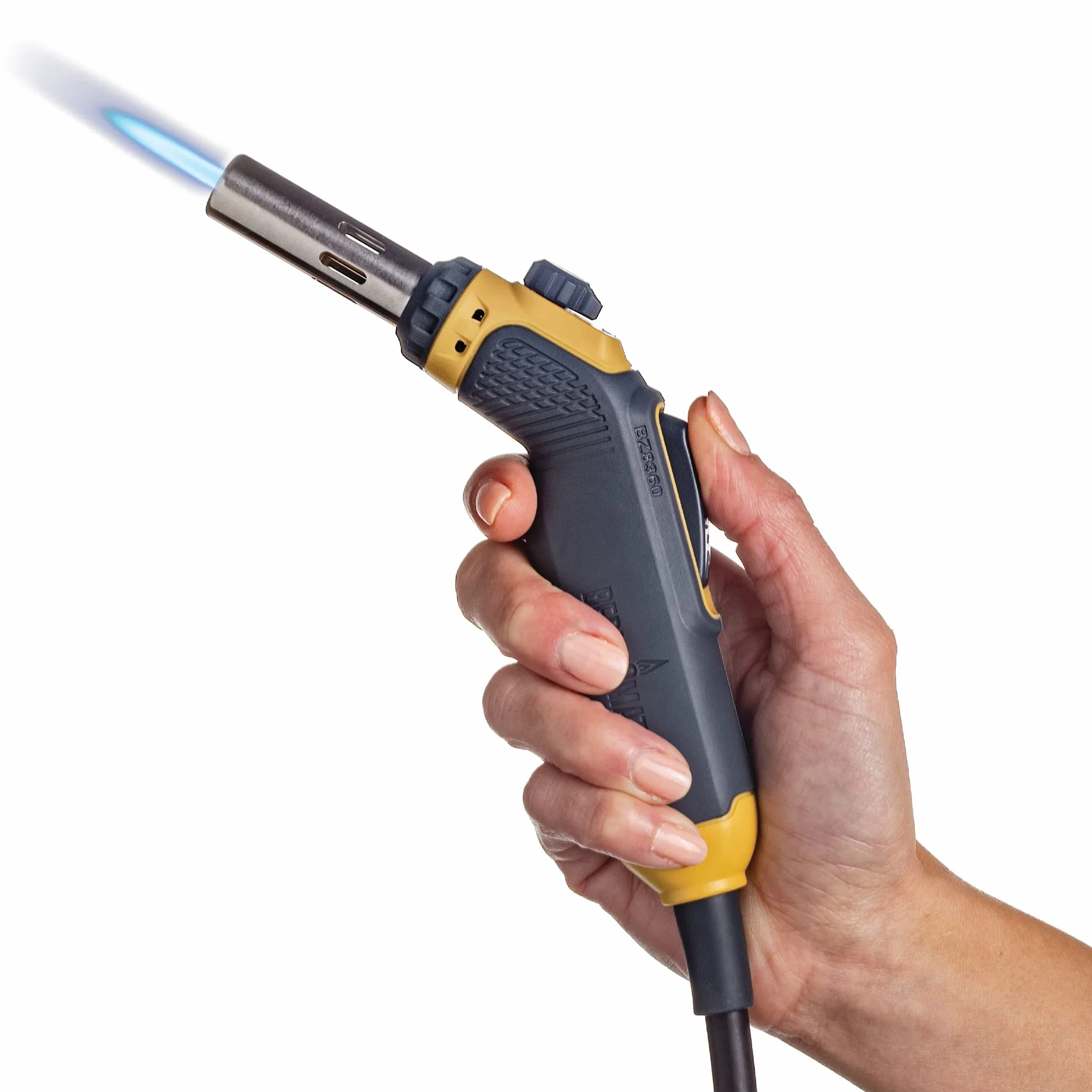 Bernzomatic FirePoint Creator Tool - Antorcha de mano con llama de precisión para uso con Bernzomatic MAP-Pro o combustible propano (Firepoint Tool)