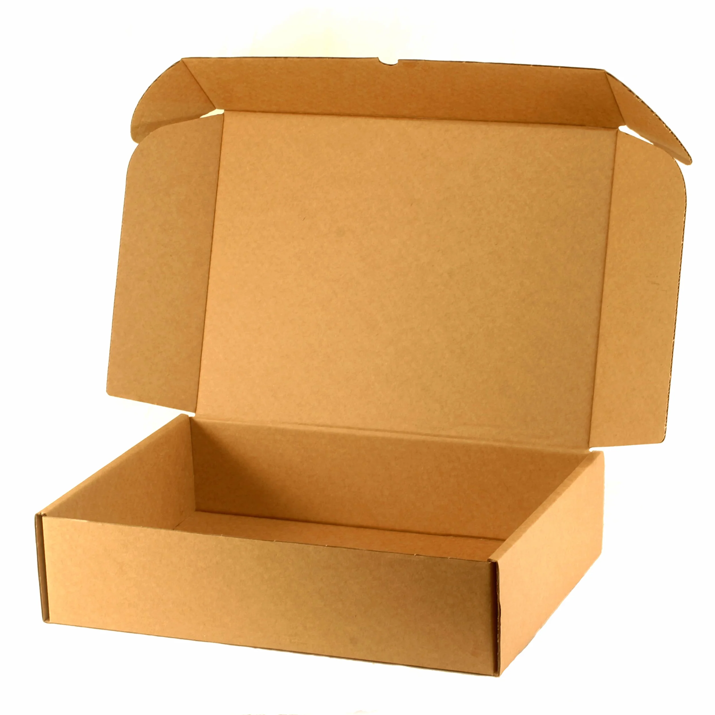 Precintos Noan S.L. Pack 25 cajas de cartón kraft automontables 40x30x10