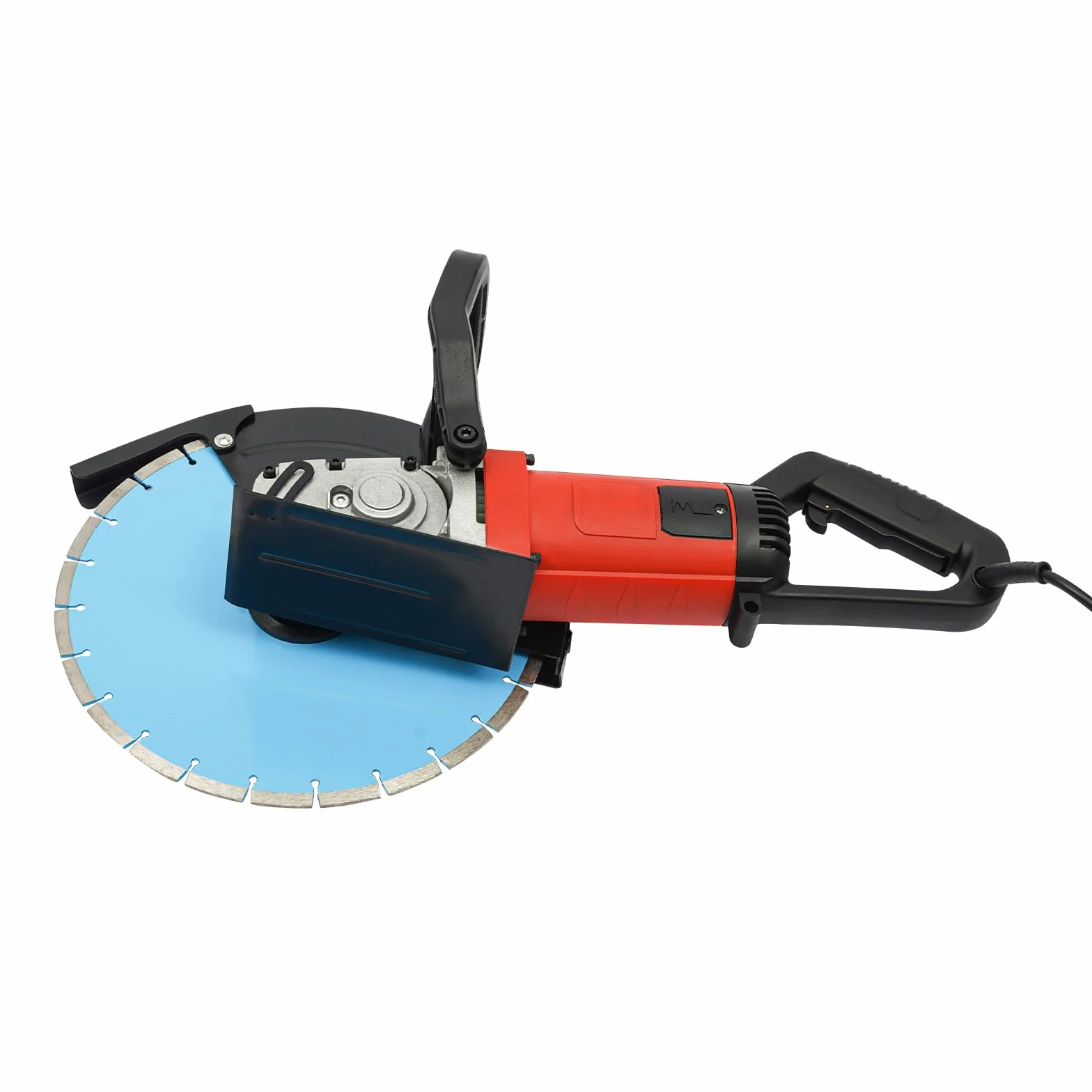 Sierra eléctrica para hormigón 3500 W, Ranuradora de pared 3800RPM, Profundidad de corte 85-140mm, con hoja de sierra de 350 mm