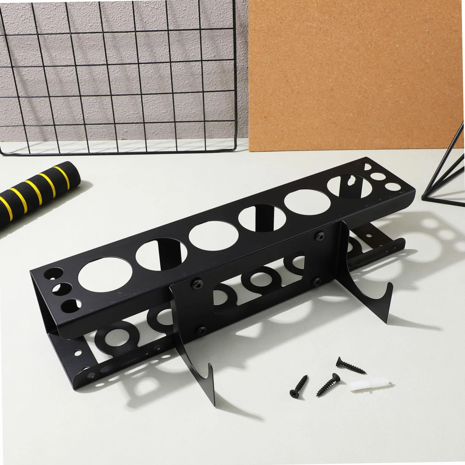 DOITOOL Organizador De Herramientas De Pared Resistente Con Soporte Ajustable Para Tubos De Sellador Estante De Almacenamiento Para Garaje Taller Y Furgoneta Optimiza Espacio Y Facilita Acceso