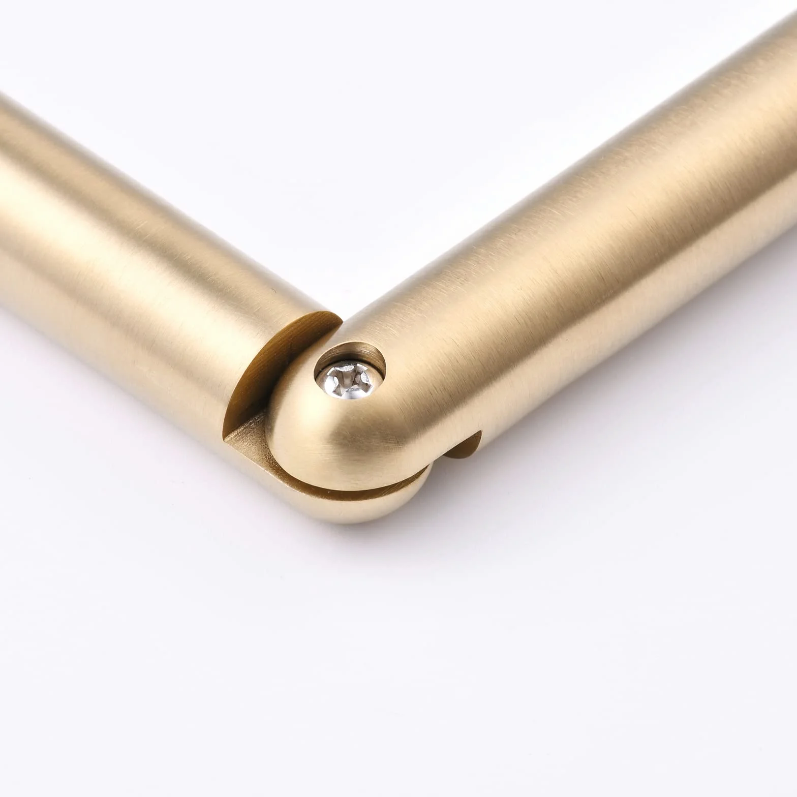 Soporte para Papel higiénico Dorado con Reserva, Soporte Independiente para Rollo de Papel higiénico, Moderno Acabado en Oro Cepillado, Acero Inoxidable Sus 304, Beelee BA7782BG