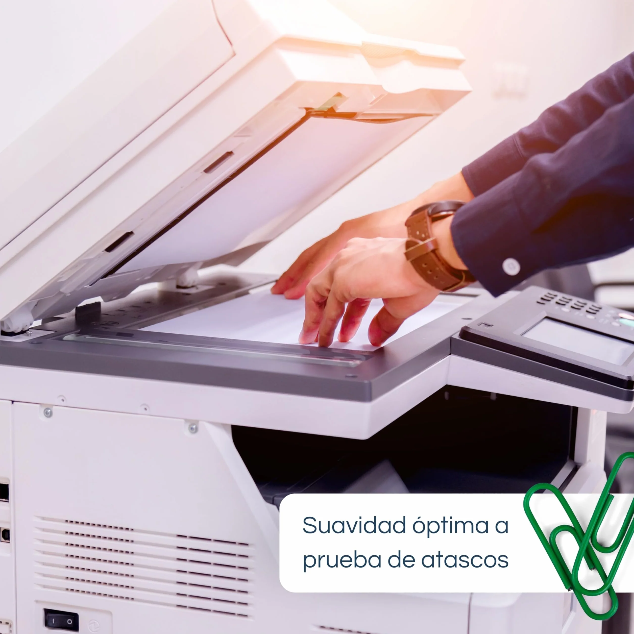 RAYLU PAPER Folios A4 80gr 500 Hojas Papel Premium Multiusos para Impresoras Láser Inkjet Fotocopiadoras
