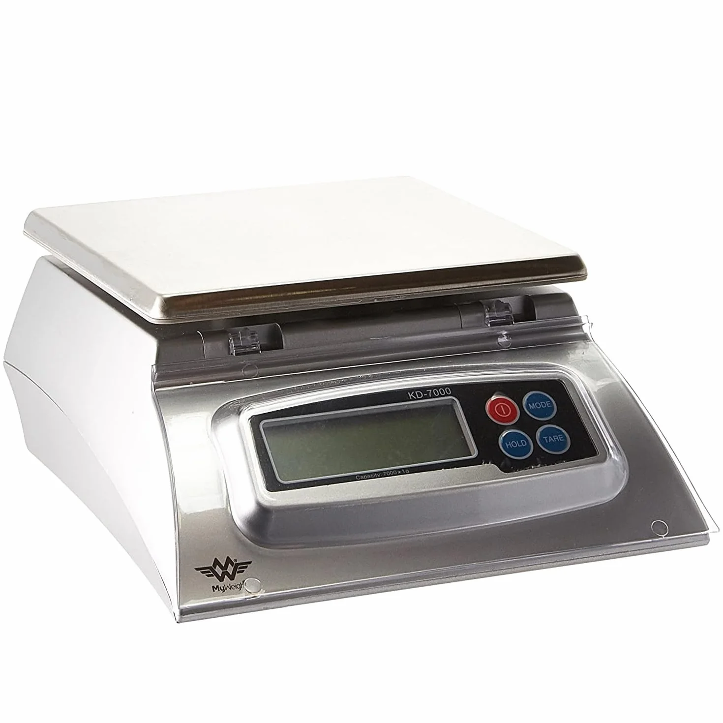 My Weigh KD7000 Báscula de cocina 7 kg x 1 g plataforma acero inoxidable