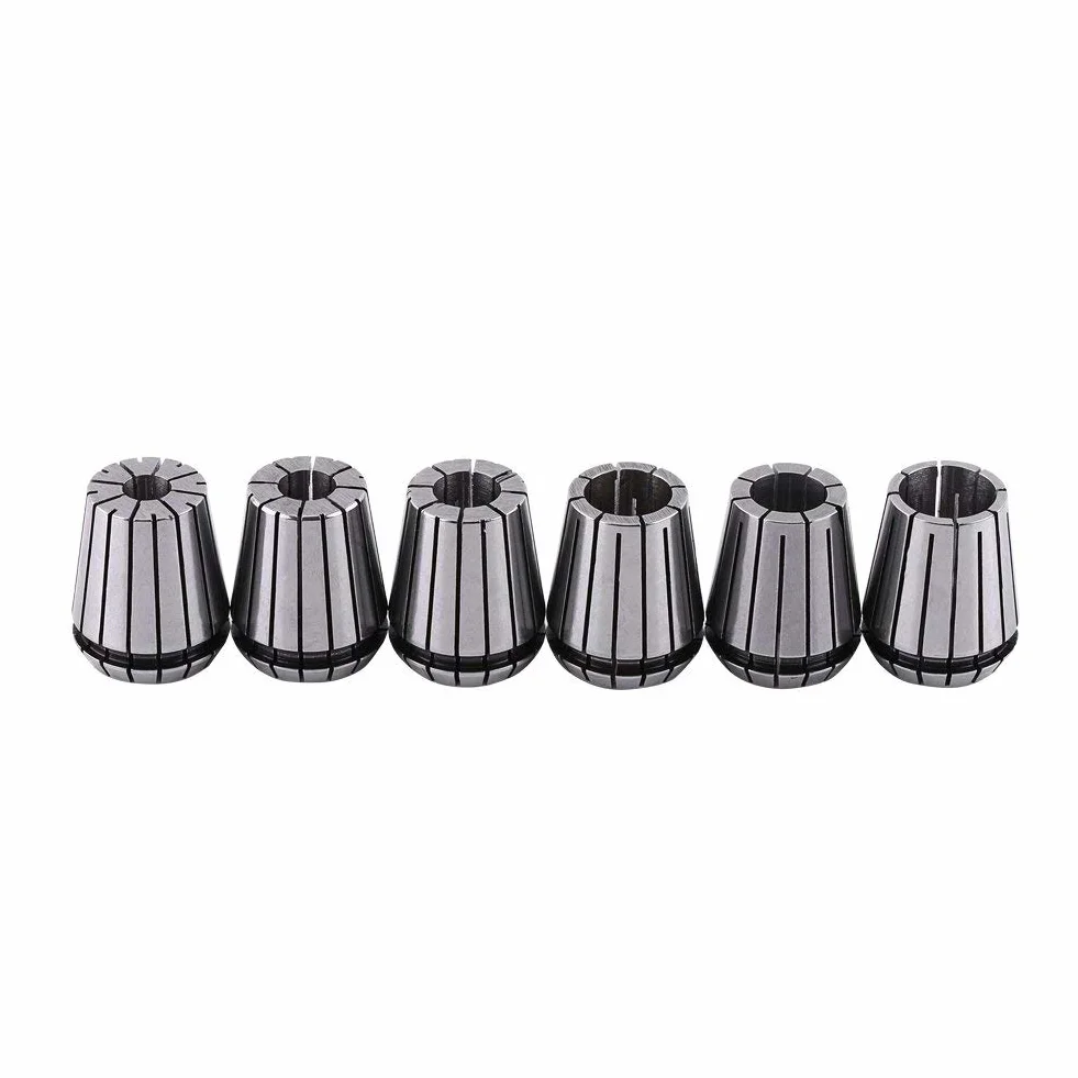Set de Pinzas de Alta Precisión 6pcs ER32 para la Máquina de Grabado CNC y la Herramienta de Fresado de Torno de 2-20 mm