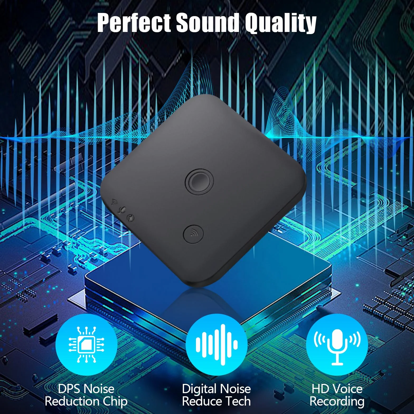 Grabadora de Voz AI 64GB Transcripción Automática ChatGPT 4o 102 Idiomas Control por App