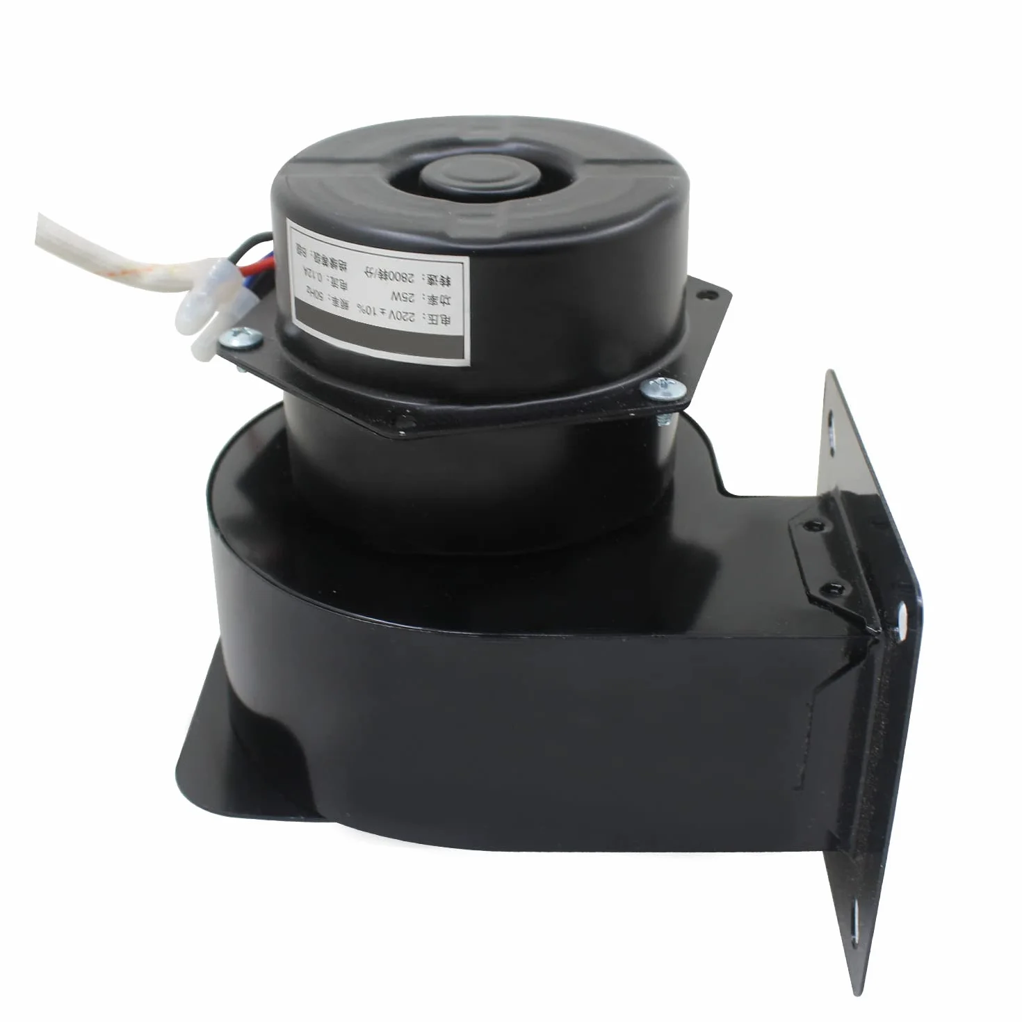 Ventilador horno gas radial 220v extractor centrifugo industrial ventilador centrifugo estufa pellets caldera biomasa chimenea negro