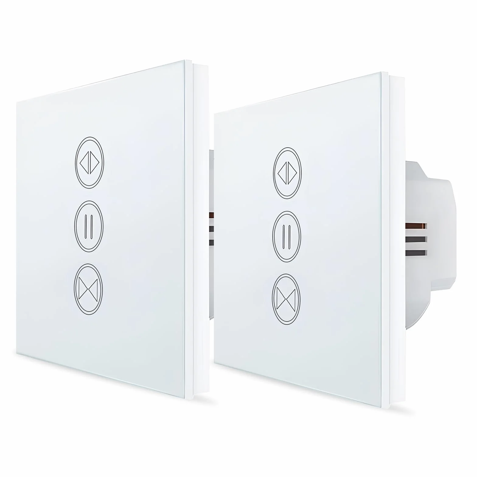 LoraTap Interruptor persiana enrollable inteligente: Sin hub - Temporizador elimina trabajo manual - Control app remoto fuera de casa - Control de voz Alexa/Google - Persianas, estores - 4 hilos 600W