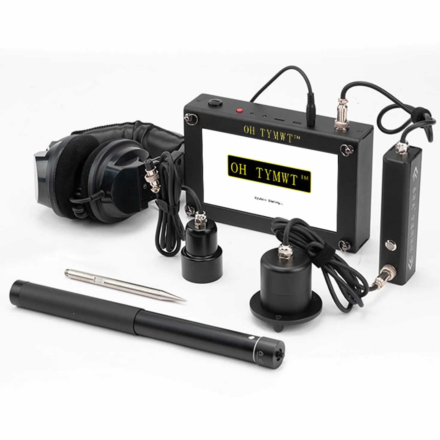 Detector Profesional de Fugas de Agua TYM-6A - Detección por IA, Doble Pantalla, Frecuencia Ajustable para Tuberías