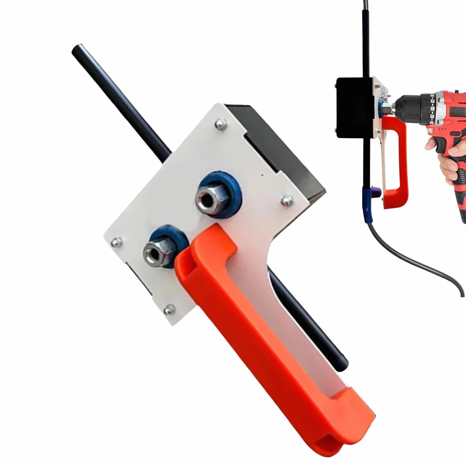 8mm Herramientas Para Tiro De Cables,Paquete De 2 Equipo Eléctrico Manual Para Conductos,Guía Pasacables Herramienta Electricista,Para Espacios Estrechos En Tuberías, Subterráneos, Paredes, Centros De