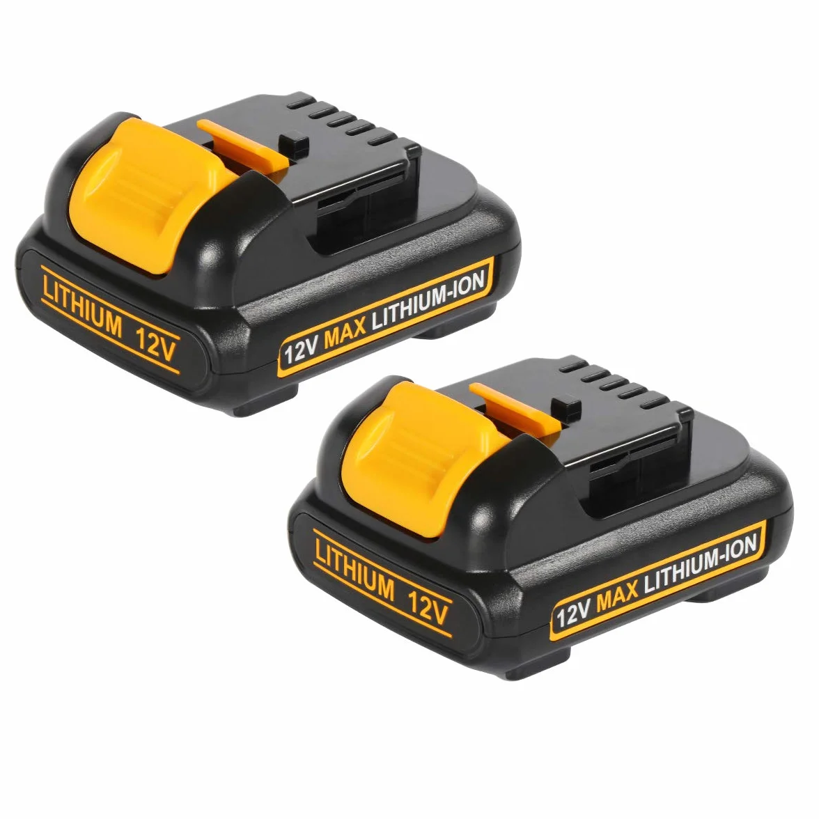 Paquete de 2 baterías de iones de litio DCB127 de 3.0 Ah 10.8 V/12 V de repuesto para Dewalt DCB124-XJ DCB120 DCB123 DCB127 DCB122 DCB124 DCB121