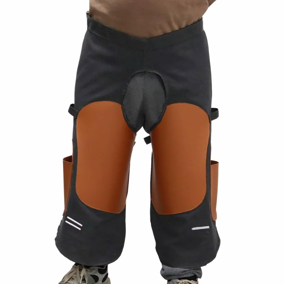 Delantal de herrador ajustable, Delantal de corte de herradura de caballo, Protector de seguridad de soldador resistente al desgaste resistente a las manchas, Equipo de trabajo de cuero reforzado
