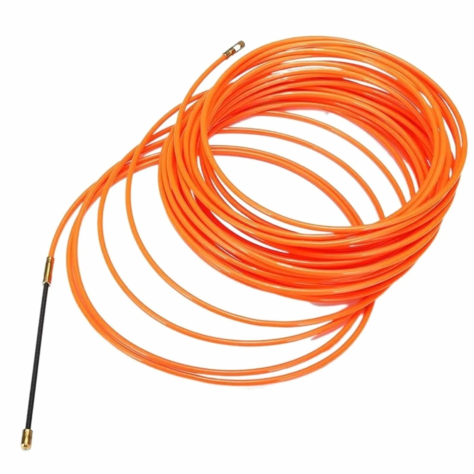 Extractor de cable Empujadores de cable Empujador Nuevo dispositivo de guía eléctrico Conjuntos de cables Cables eléctricos Cinta pescadora Alambre liso for cables de electricista(30M)