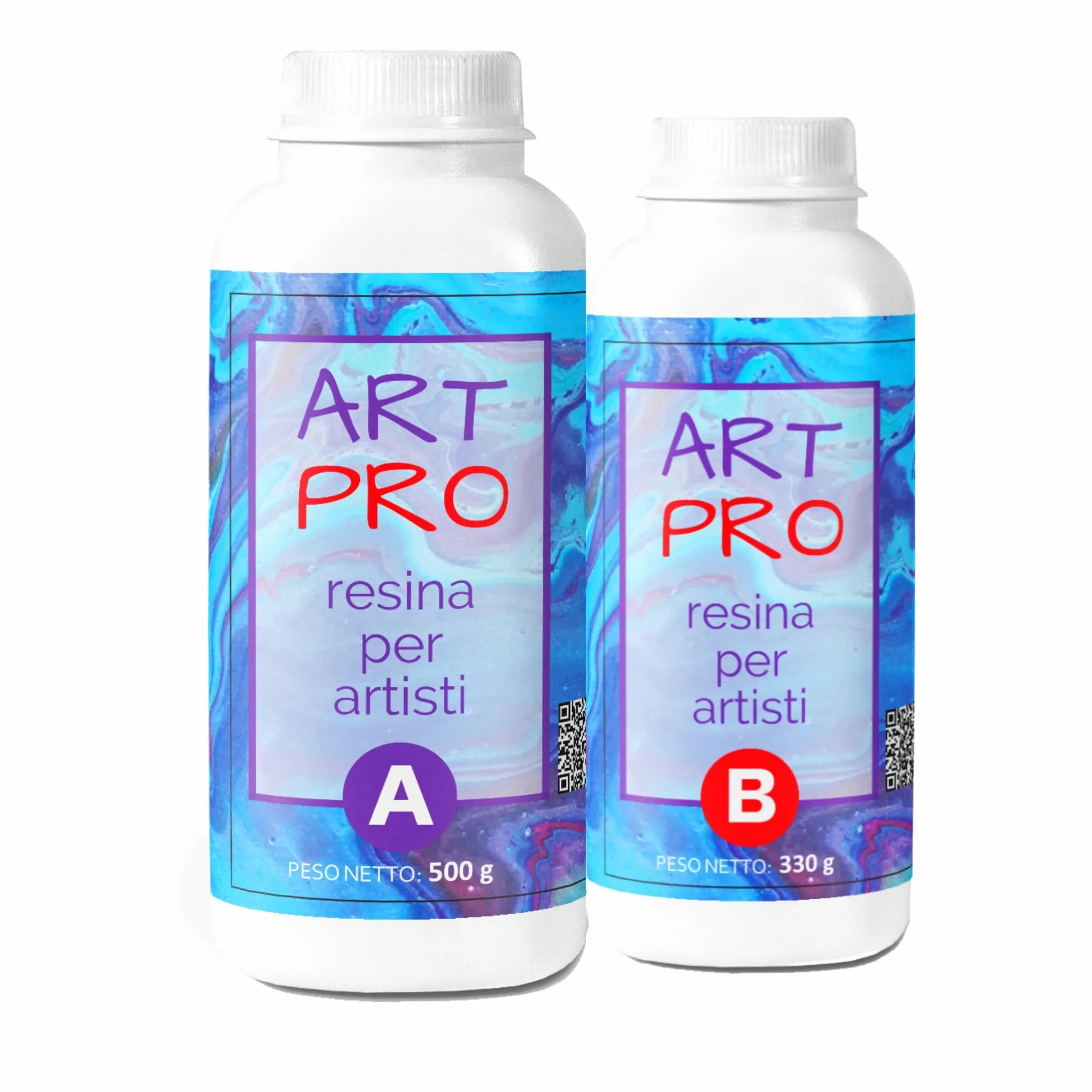 RESIN PRO Resina epoxi Art Pro 1,66 kg Resina epoxi Transparente Ideal para bandejas, Cuadros y revestimientos y Suelos artísticos – Certificada no tóxica
