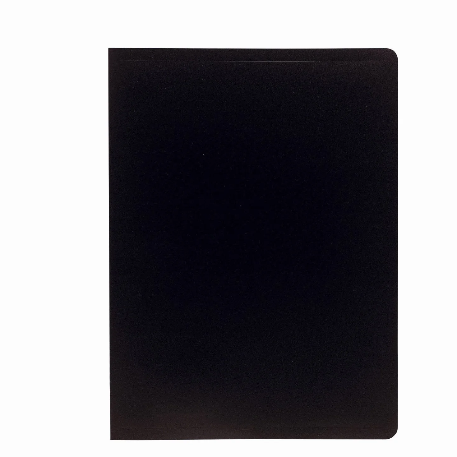 Exacompta 85101E - Carpeta de 100 fundas PVC, A4, color negro