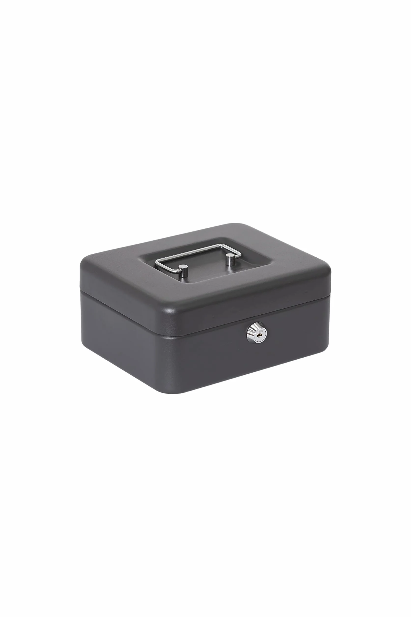 ARREGUI Caja Caudales con Llave C9624-EUR Caja de Seguridad Acero 20 cm Negro