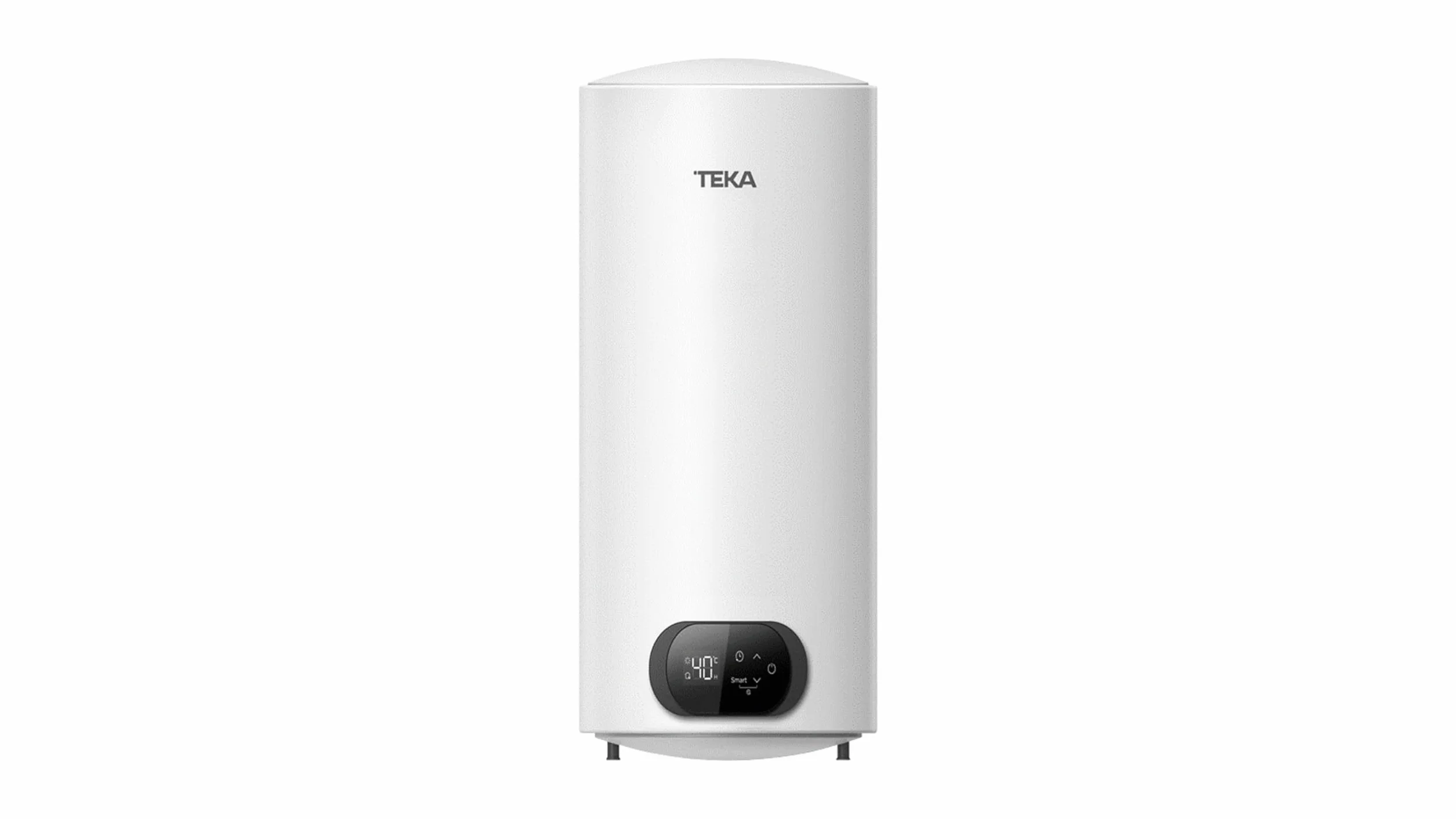 TEKA Termo Eléctrico 50 L, Instalación Vertical y Horizontal, Resistencia Envainada, Esmaltado Protector Ultra Resistente, Panel de Control Electrónico, Modelo EWH 501 DHH