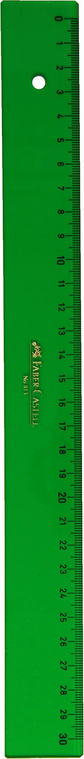 Faber-Castell 813 Regla Técnica 30 cm Verde