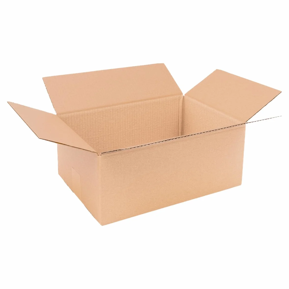 verpacking cajas plegables de cartón 350 x 240 x 150 mm KK 70 marrón [Tamaño y cantidad seleccionables] de pared simple cajas medianas 25 unidades