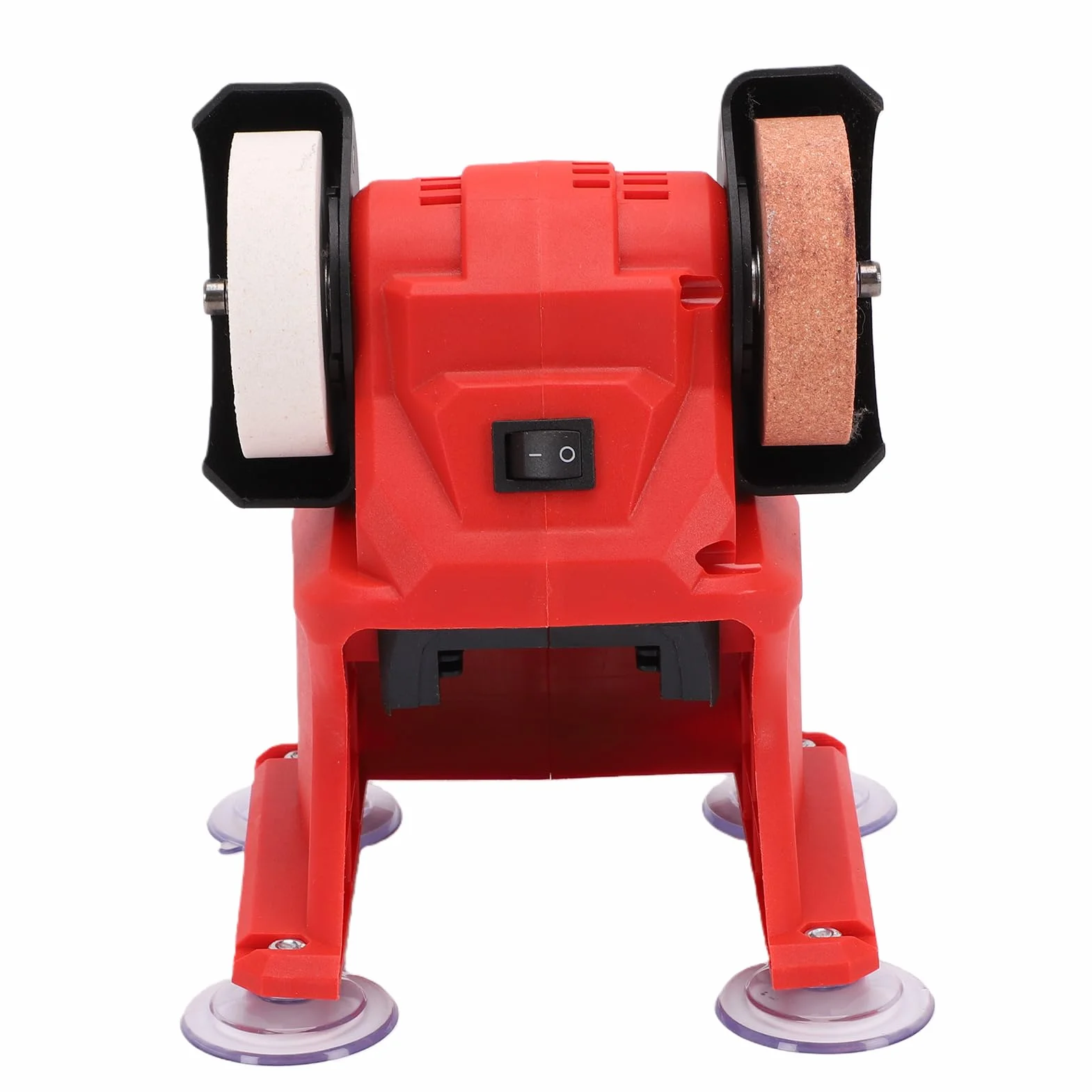 Yosoo Health Gear Amoladora de Banco Mini Rectificadora Eléctrica con Motor Totalmente de Cobre 150W 5500RPM Ruedas de Corindón Dobles para Afilar Joyas de Madera y Metal