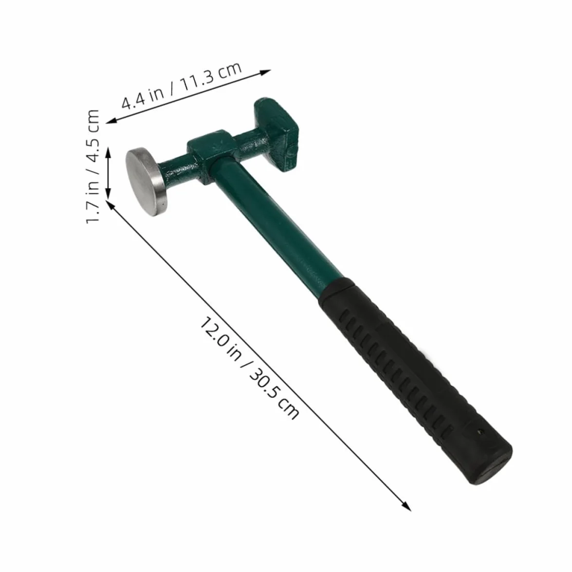 VALICLUD 2 Piezas Martillo para Quitar Abolladuras Martillo de Carrocería de Acero para Chapa de Puerta y Carrocería, Restaura Abolladuras, para Taller de Reparación de Automóviles