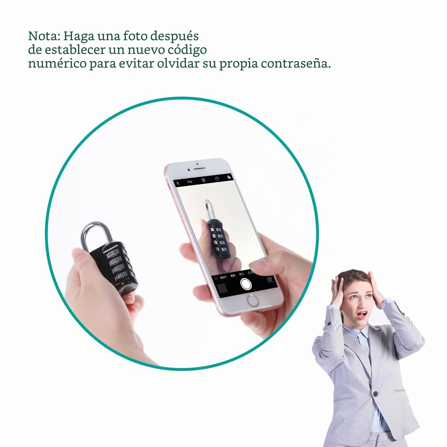 ZHEGE Candado Taquilla de 4 Digitos, Candado Combinacion Numerico para Gimnasio, Natacion, Escuela, Candado Combinacion Exterior para Vallas de Jardín, Cerrojo (Rosa)