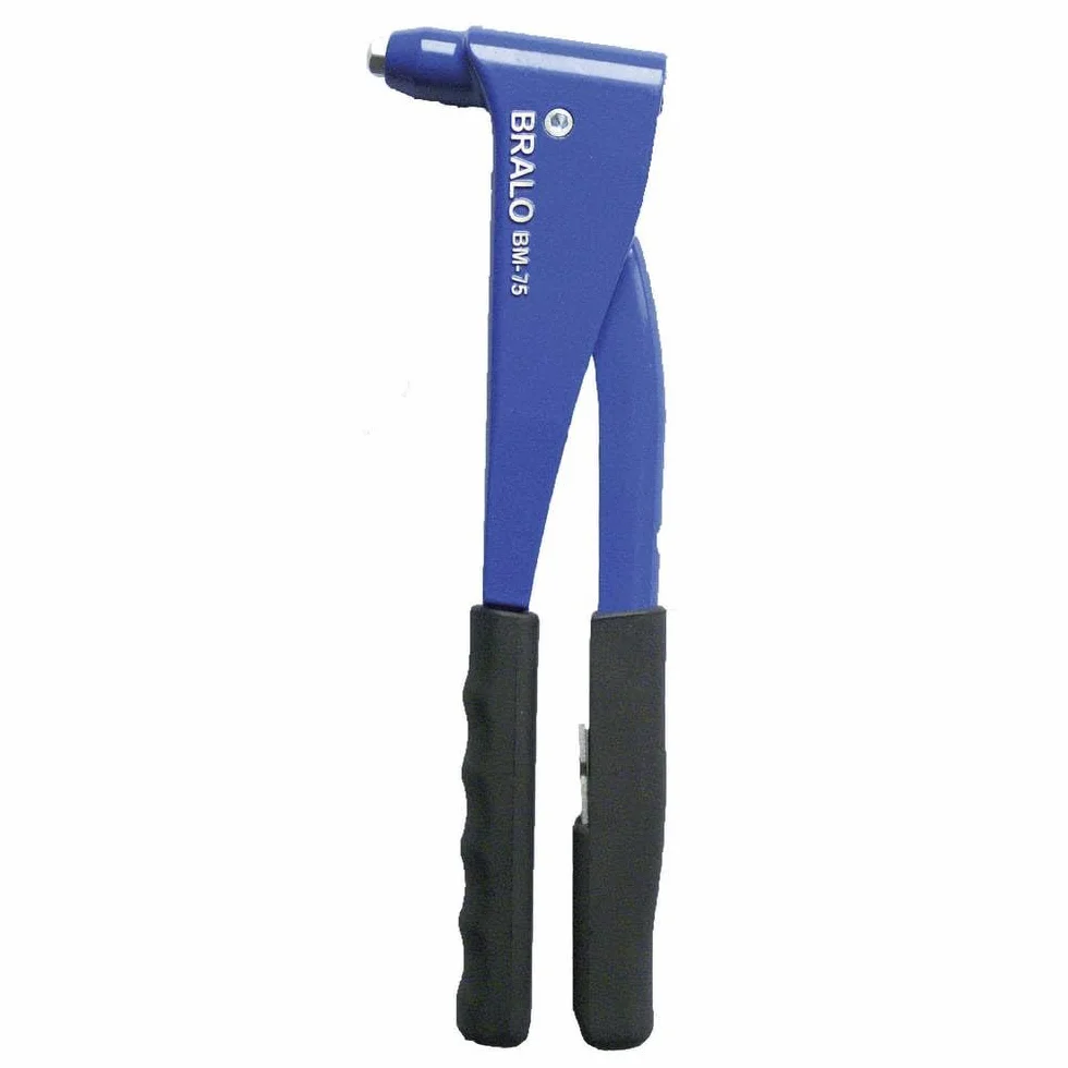 Bralo BM-75 - Remachadora manual, color plata