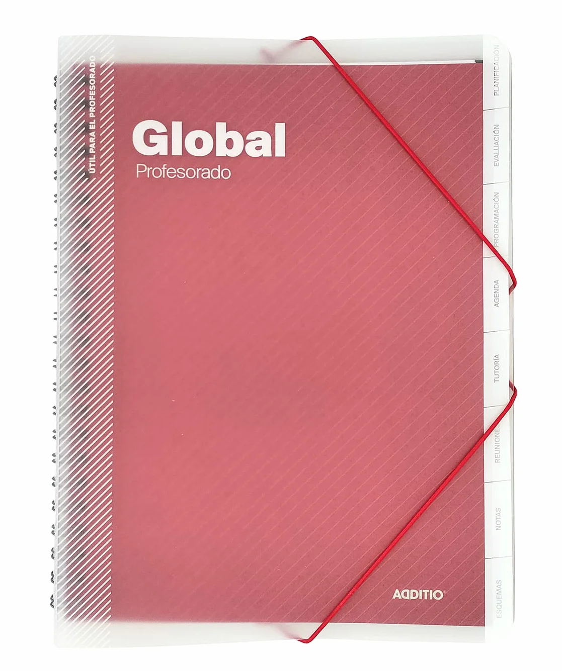 Carpeta Global para el Profesorado 24 x 32 cm Rojo ADDITIO