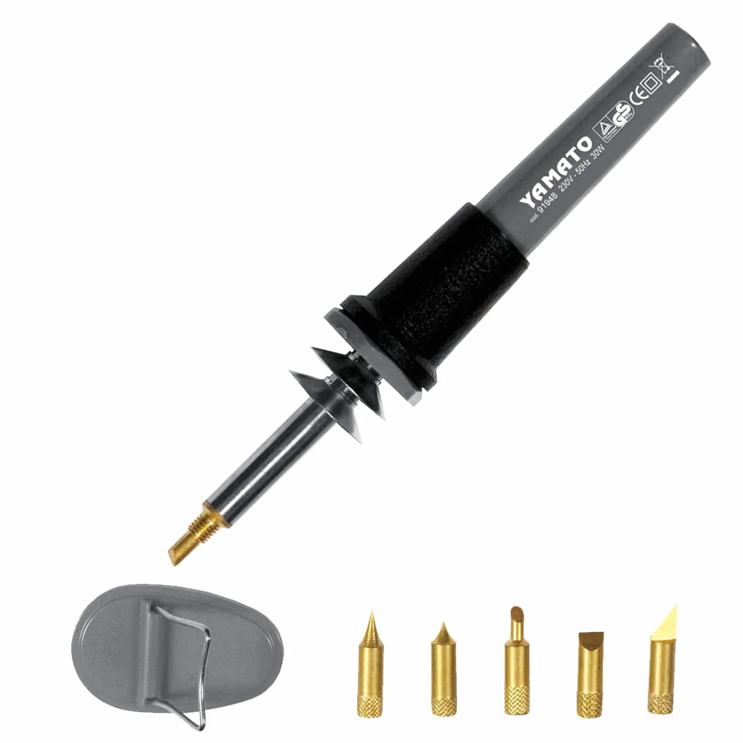 Soldador Yamato 30 W. con 6 Puntas (Grabador)