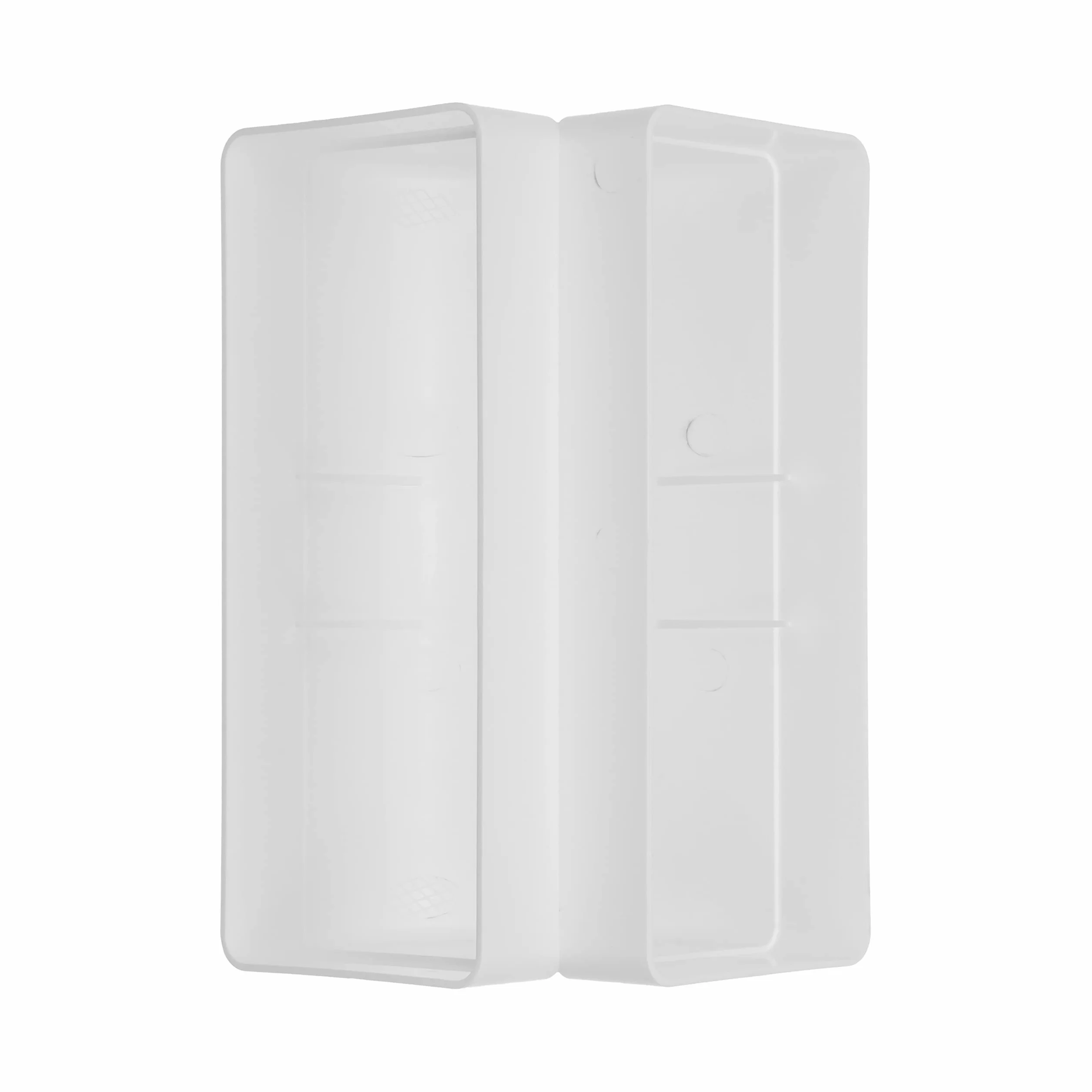 Repa Market 220 x 90 mm Codo de canal rectangular para conexión de tubería - Ángulo: 90° - Sistema de ventilación, calefacción, refrigeración - Elemento de ventilación para espacios limitados.